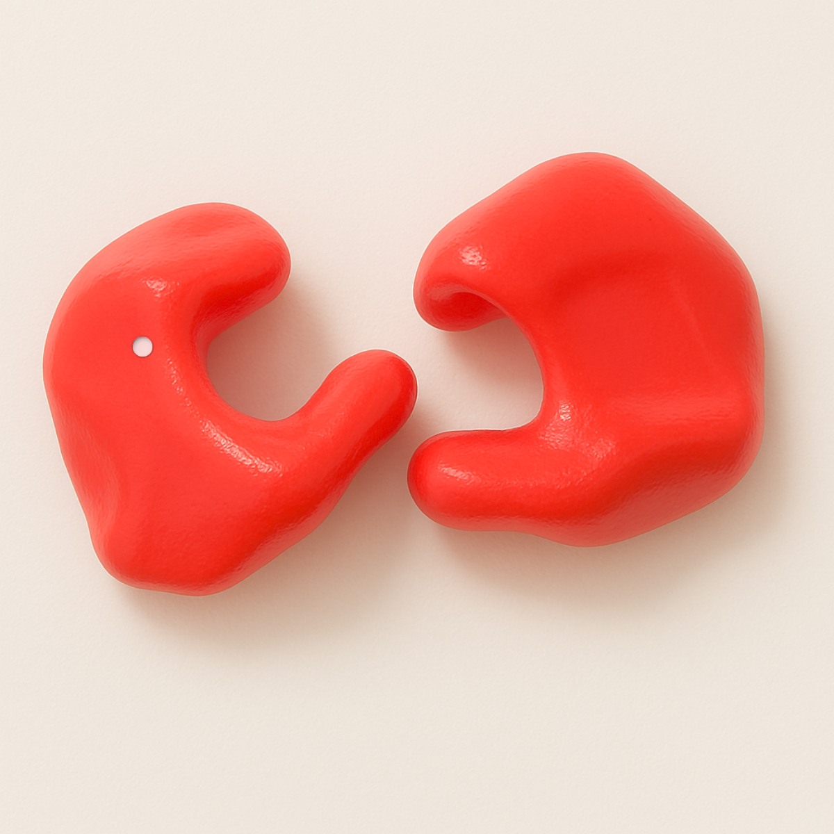 aquasafe2-red-custom-swimming-earplugs Aquasafe2 red custom swimming earplugs