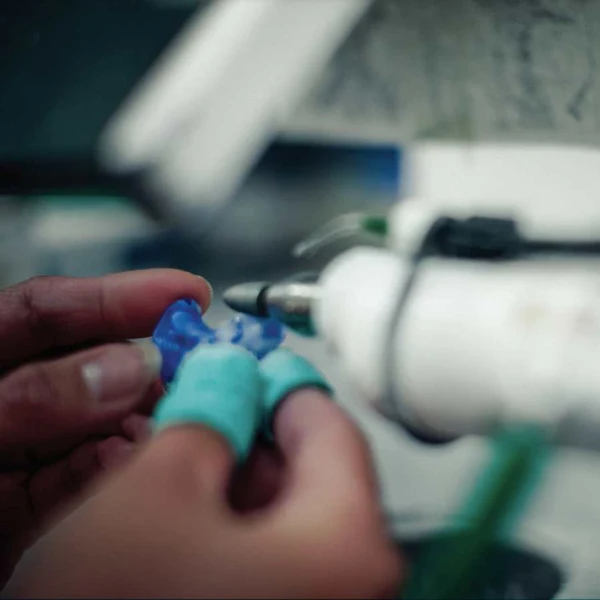 Creating custom earplugs in workshop
